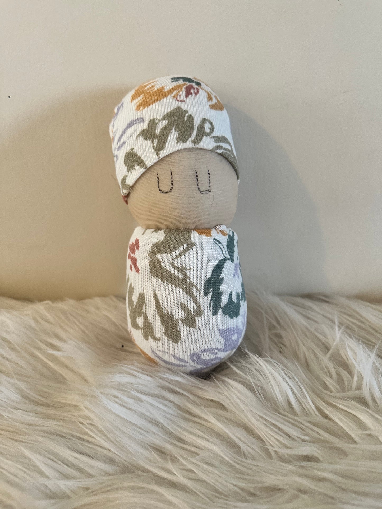 Abstract Floral Hat Swaddle Baby RTS 15